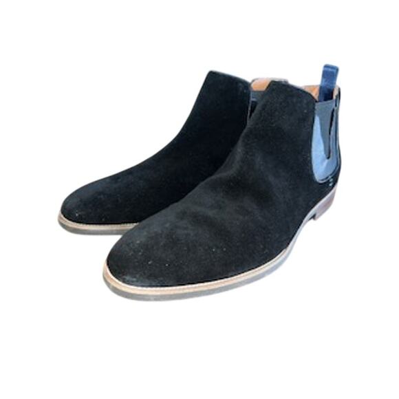Florsheim Men\'s sz 13M “Flare” Black Suede Leather Chelsea Boot main image 9